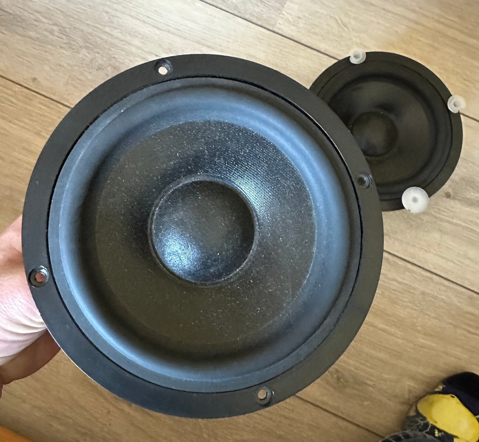 Set Mordaunt-Short 6’ woofers type MS-207, Stereo speakers, Ophalen of Verzenden, Zo goed als nieuw, 60 tot 120 watt