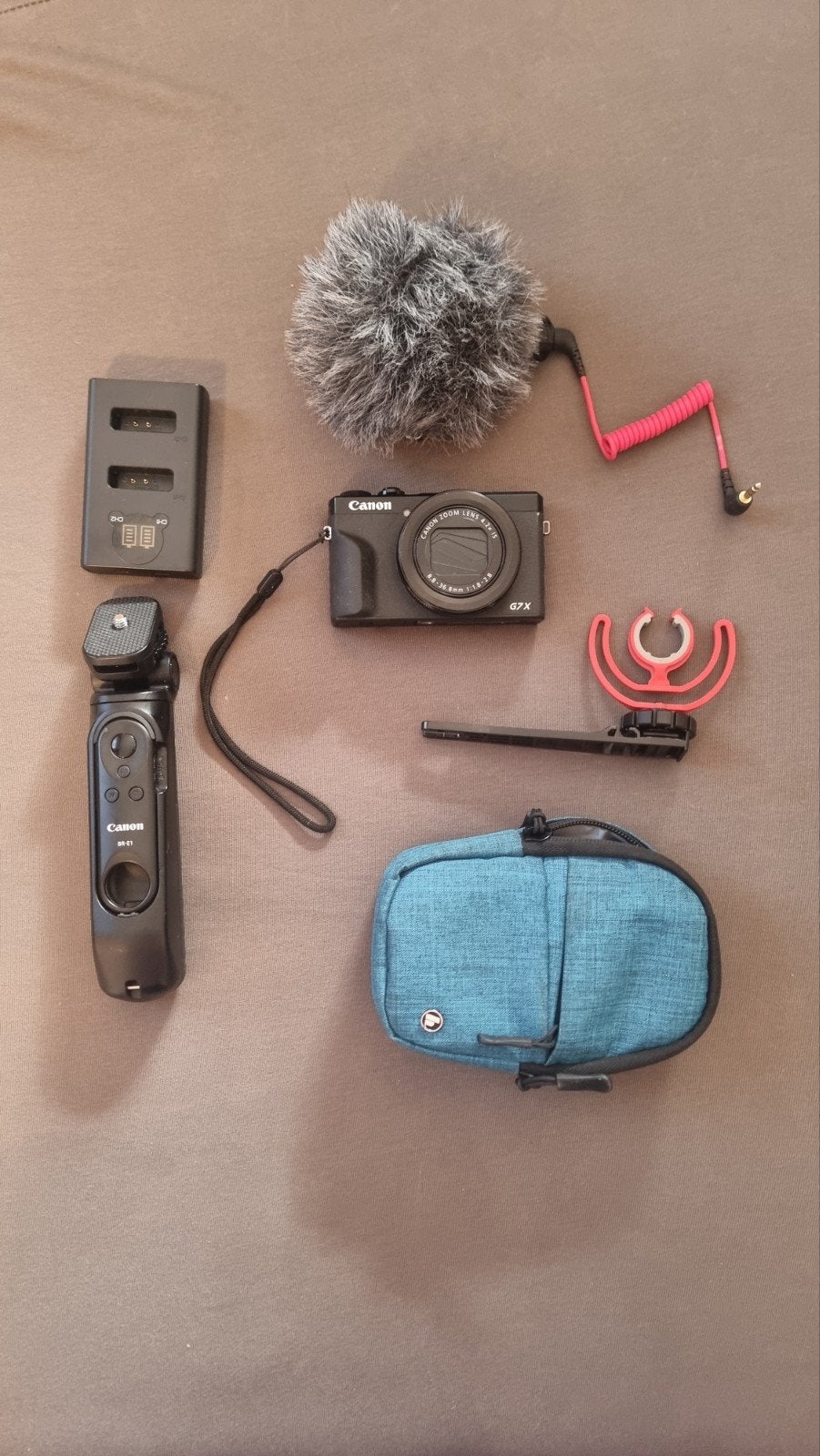 Canon G7X Mark III Vlogging Kit - Zo goed als nieuw