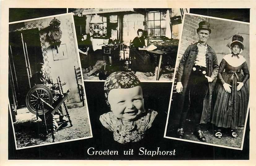380-159-007 Staphorst, Verzenden, Voor 1920, Overijssel