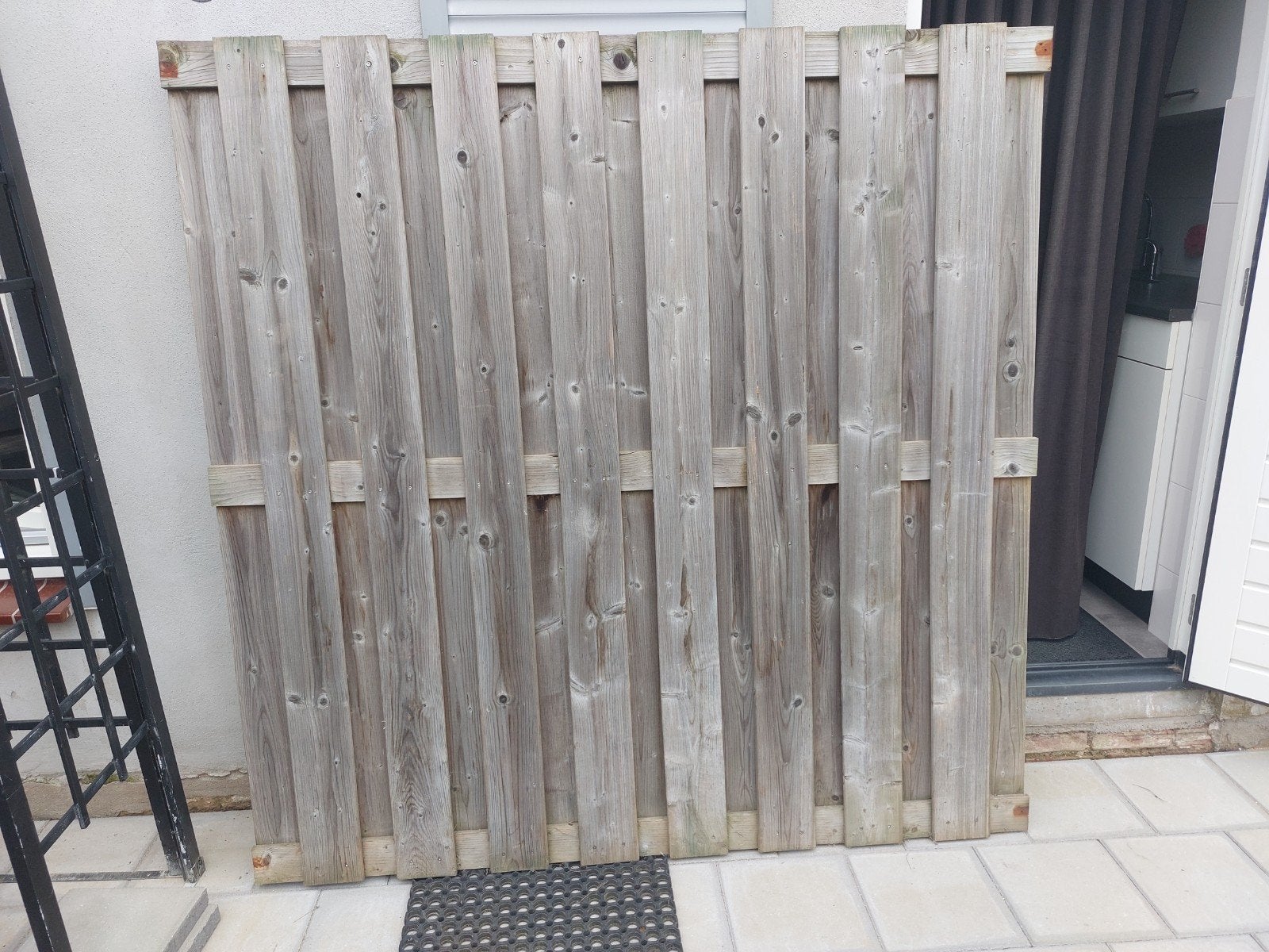 Schuttingen, Tuin en Terras, Schuttingen, Ophalen, Hout, Minder dan 3 meter, 1 tot 2 meter