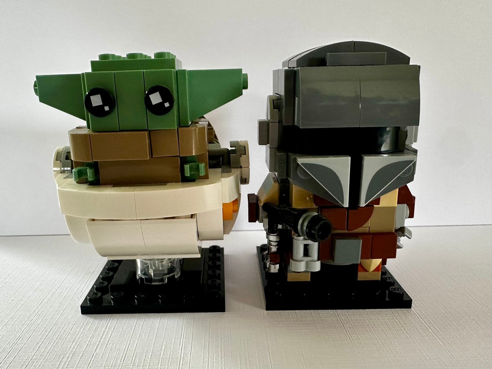 Lego BrickHeadz The Mandalorian & The Child (Grogu), Star Wars, Lego, Ophalen of Verzenden, Zo goed als nieuw