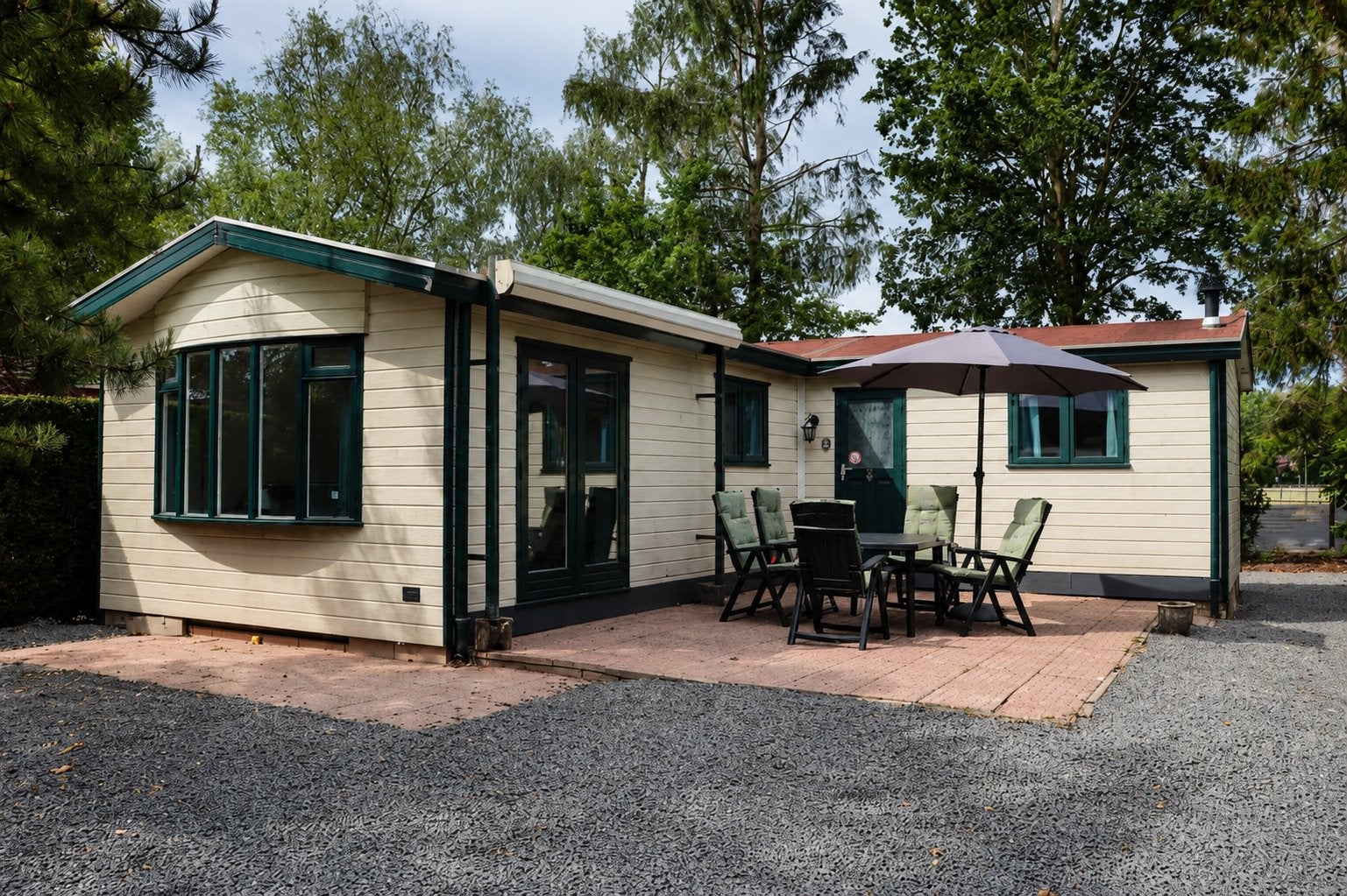 Ruim vakantiechalet te koop in Putten – Veluwe – 5 personen, Chalet, Gelderland, 2 slaapkamers