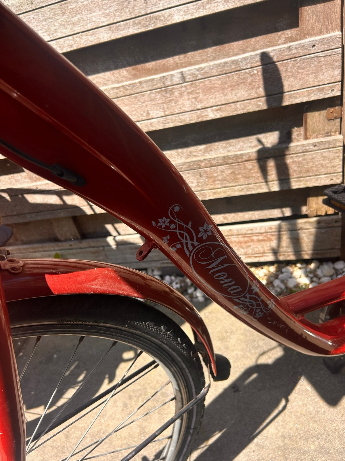 Moederfiets met kinderzitje voor en windscherm, 3 versn., Gebruikt, Versnellingen, 1 zitje, Ophalen