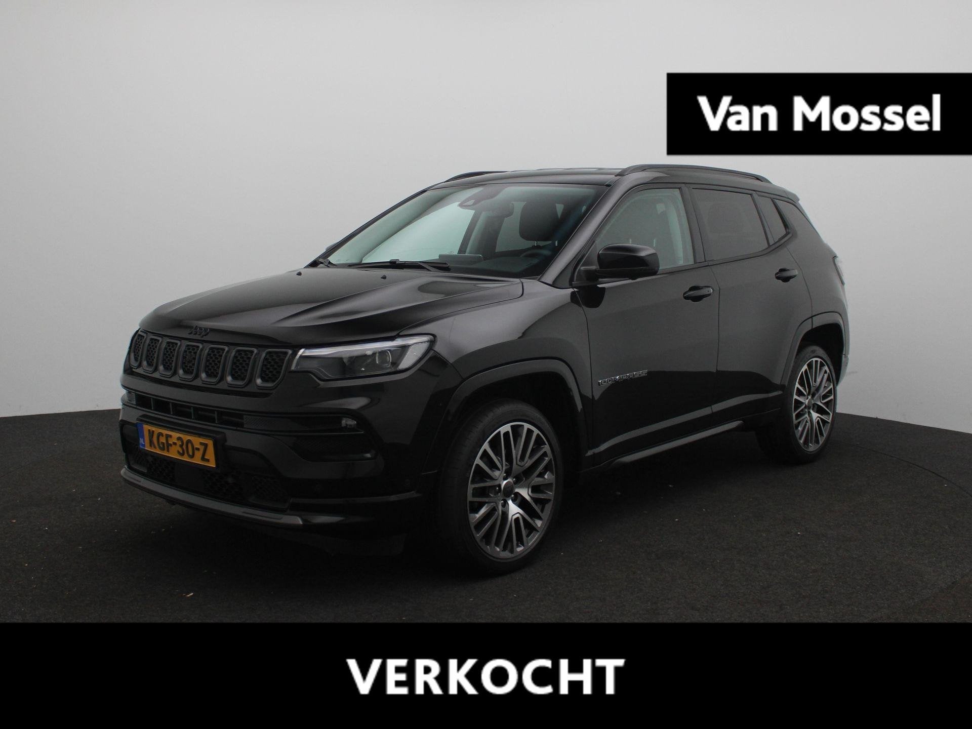 Jeep Compass 1.5T e-Hybrid Upland | Navigatie | Leder | Came, 12 maanden, Gebruikt, Euro 6, 4 cilinders