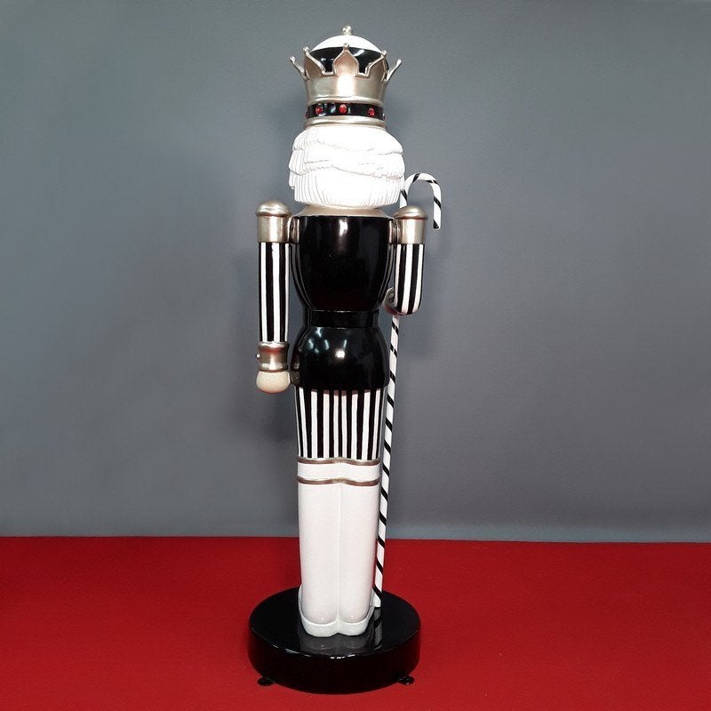 Black Nutcracker King beeld – Notenkraker Hoogte 201 cm, Diversen, Ophalen, HorecaBeelden, Nieuw, HorecaBeelden