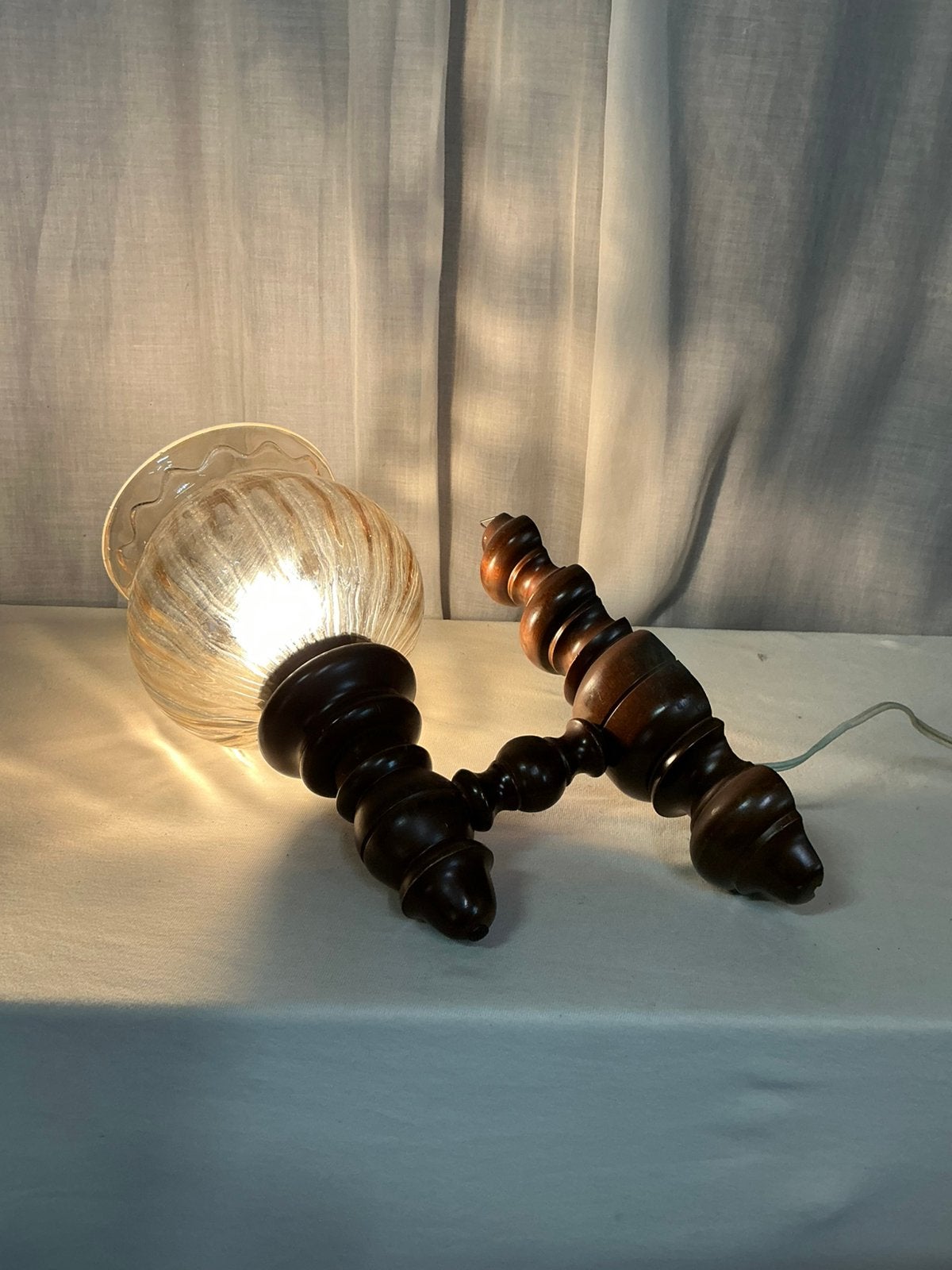 Sfeervolle vintage wandlamp, Ophalen of Verzenden