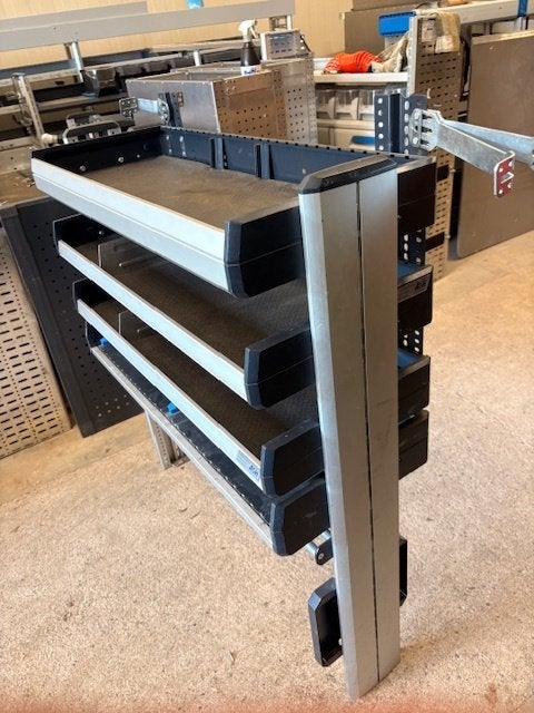 Sortimo (1178)(1179)(1184)(3x) L103 B38 H114 €299 per stuk, Ophalen, Zo goed als nieuw, Info@laaiin.nl, Laaiin
