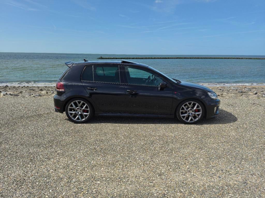 VW Golf 6 GTI Edition 35 DSG | NL NAP | Top onderhouden, Auto's, Euro 5, Zwart, 4 cilinders, Zwart