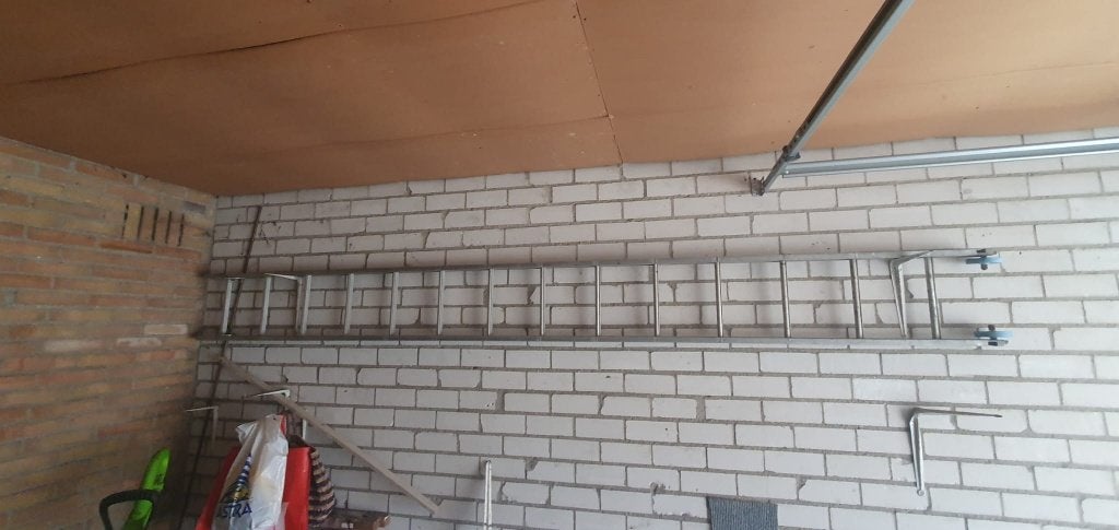 Stevige ladder, Ophalen, Gebruikt, Ladder, 4 meter of meer
