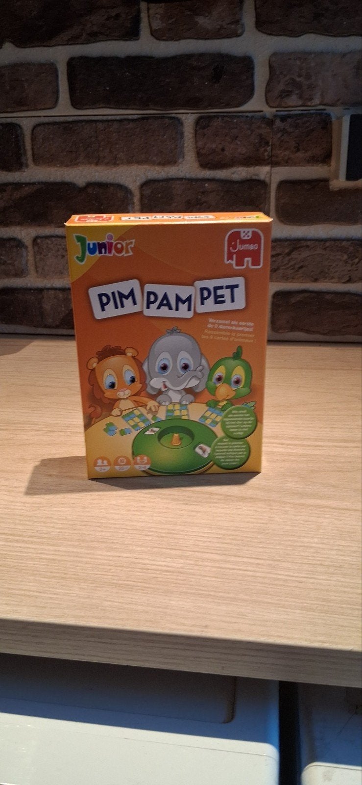 Jumbo Junior Pim Pam Pet, Hobby en Vrije tijd, Een of twee spelers, Ophalen of Verzenden, Gebruikt, Jumbo