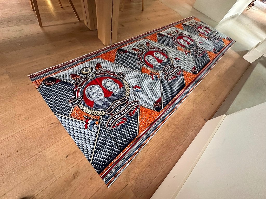 Vlisco - Herdenkingsstof Inhuldiging 2013, Ophalen of Verzenden, Nieuw, Nederland, Overige typen