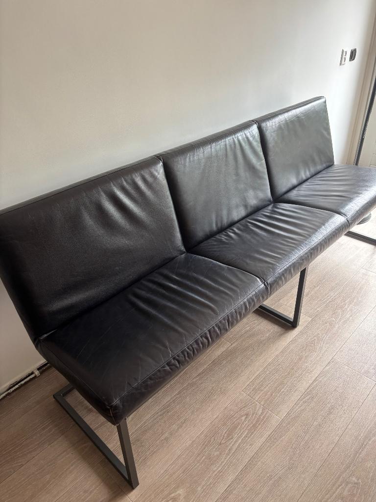 Eetkamer bank, Ophalen, Gebruikt, Drie, Zwart