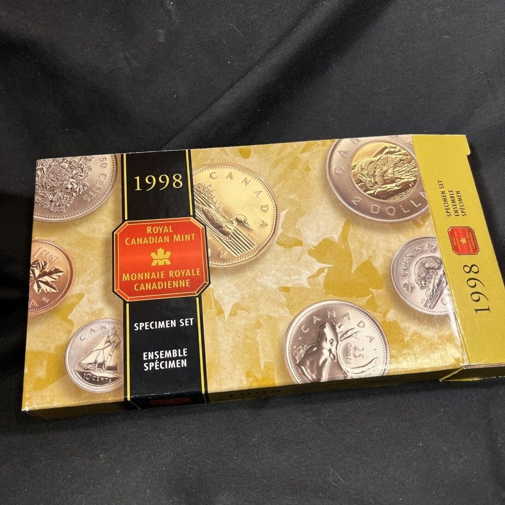 Canada jaar set 1998 Specimen, Postzegels en Munten, Munten | Amerika, Verzenden, Noord-Amerika, Setje