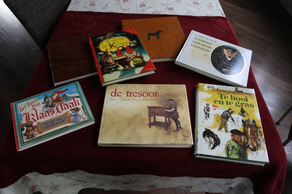7 boeken Rien Poortviet o.a de oproep der kabouters, Ophalen of Verzenden, Gelezen