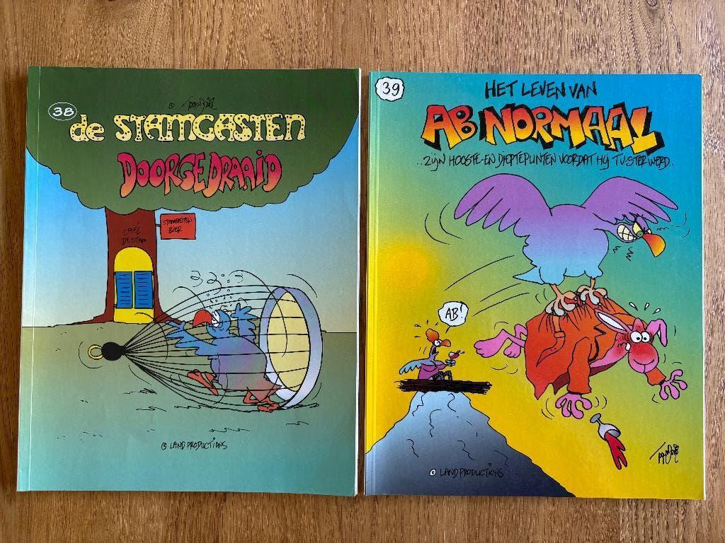 Stamgasten deel 38 en 39, Meerdere stripboeken, Ophalen of Verzenden, Gelezen