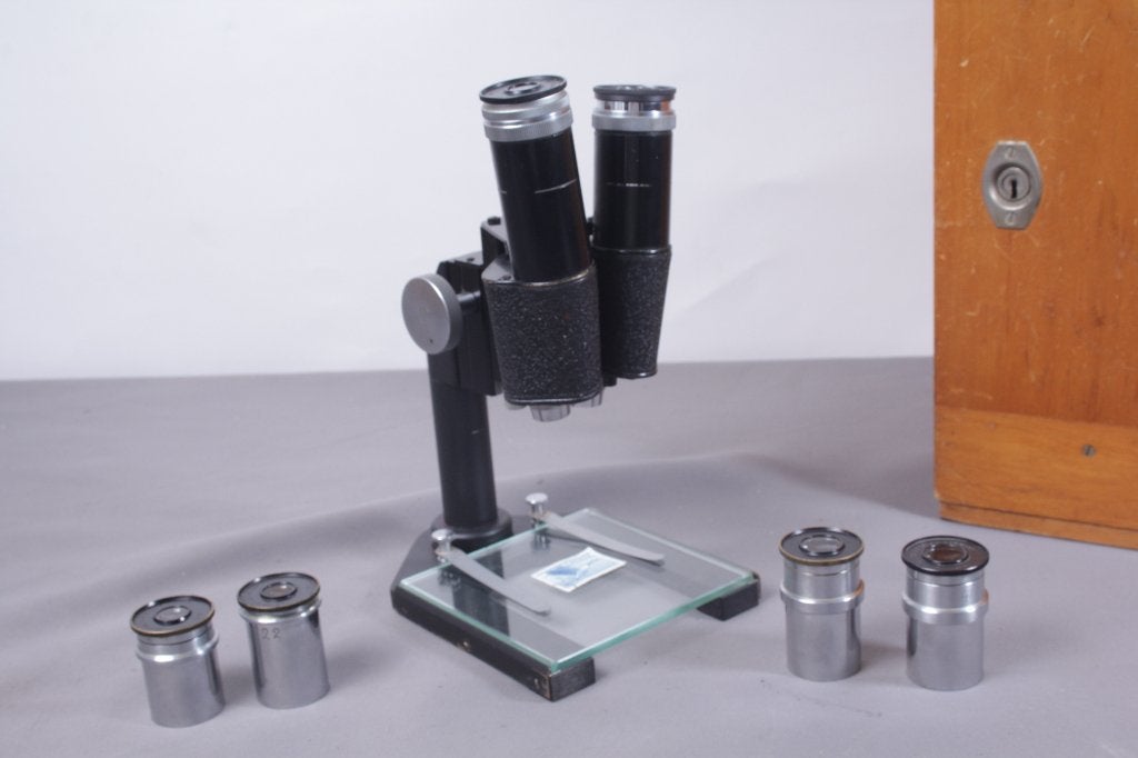 H10 Leitz Stereo Microscoop, Ophalen, Gebruikt, Minder dan 400x, Stereomicroscoop