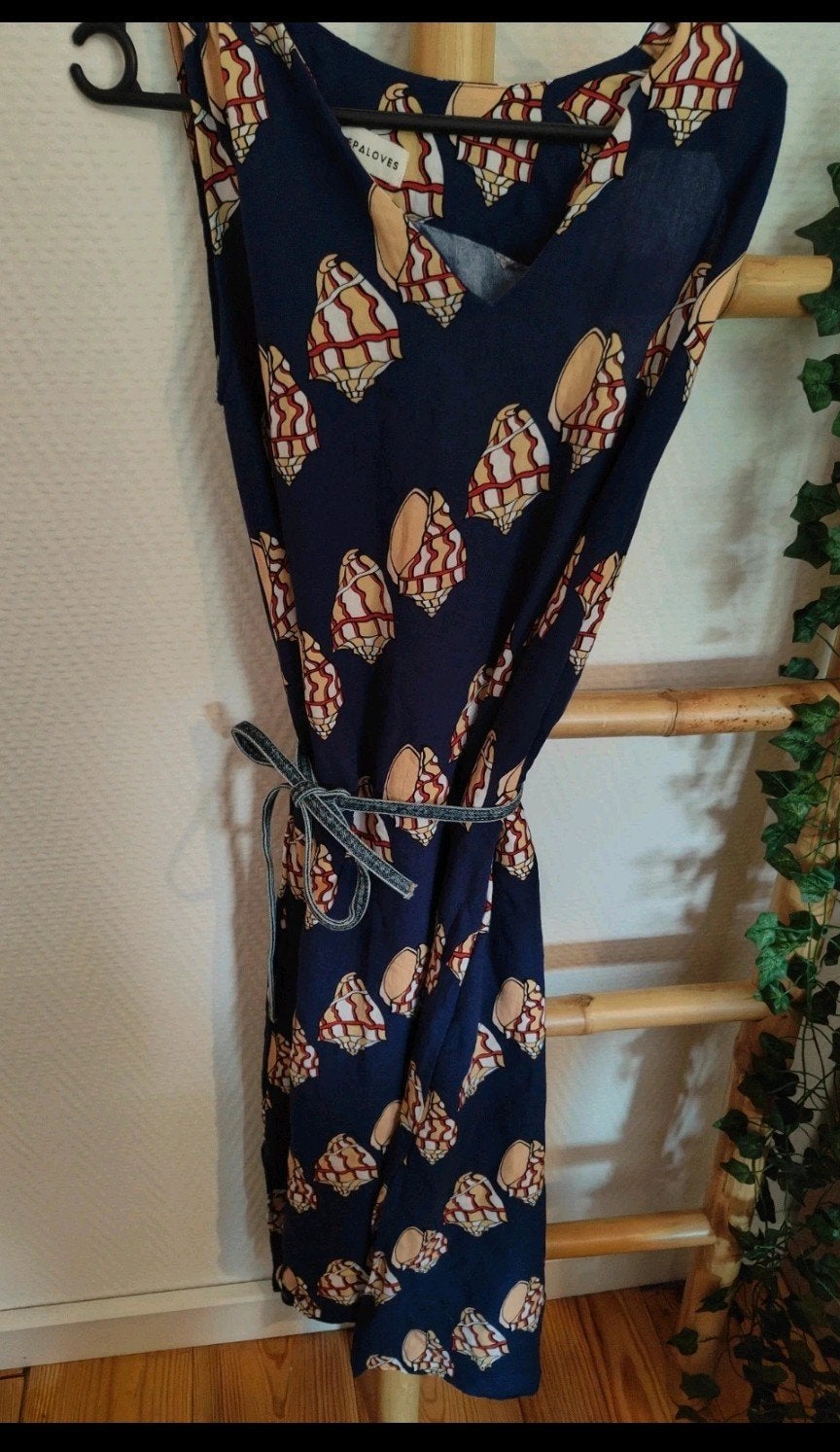 Pepa Loves schelpen jurk met zakken - Maat M, Maat 38/40 (M), Blauw, Pepa Loves, Ophalen of Verzenden