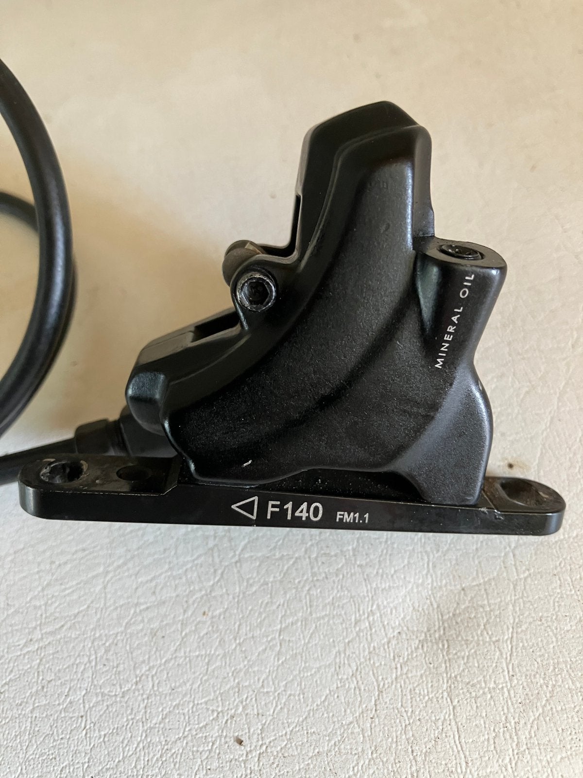 Hydraulische shimano remklauwen, Fietsen en Brommers, Remmen, Ophalen of Verzenden, Zo goed als nieuw, Aluminium
