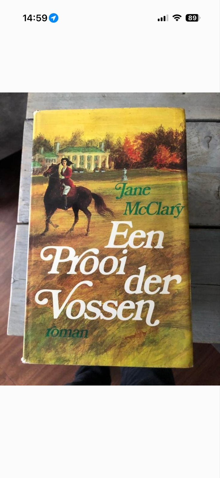 Een Prooi der Vossen - Jane McClary (roman), Ophalen of Verzenden, Gelezen, Nederland