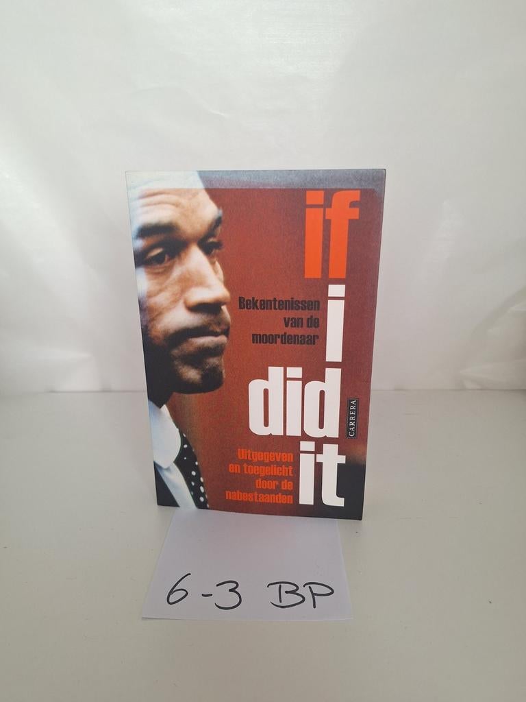 If I Did It - Bekentenissen van de moordenaar, Boeken, Ophalen of Verzenden, Gelezen, O.J. Simpson (met de nabestaanden), Tv-bewerking