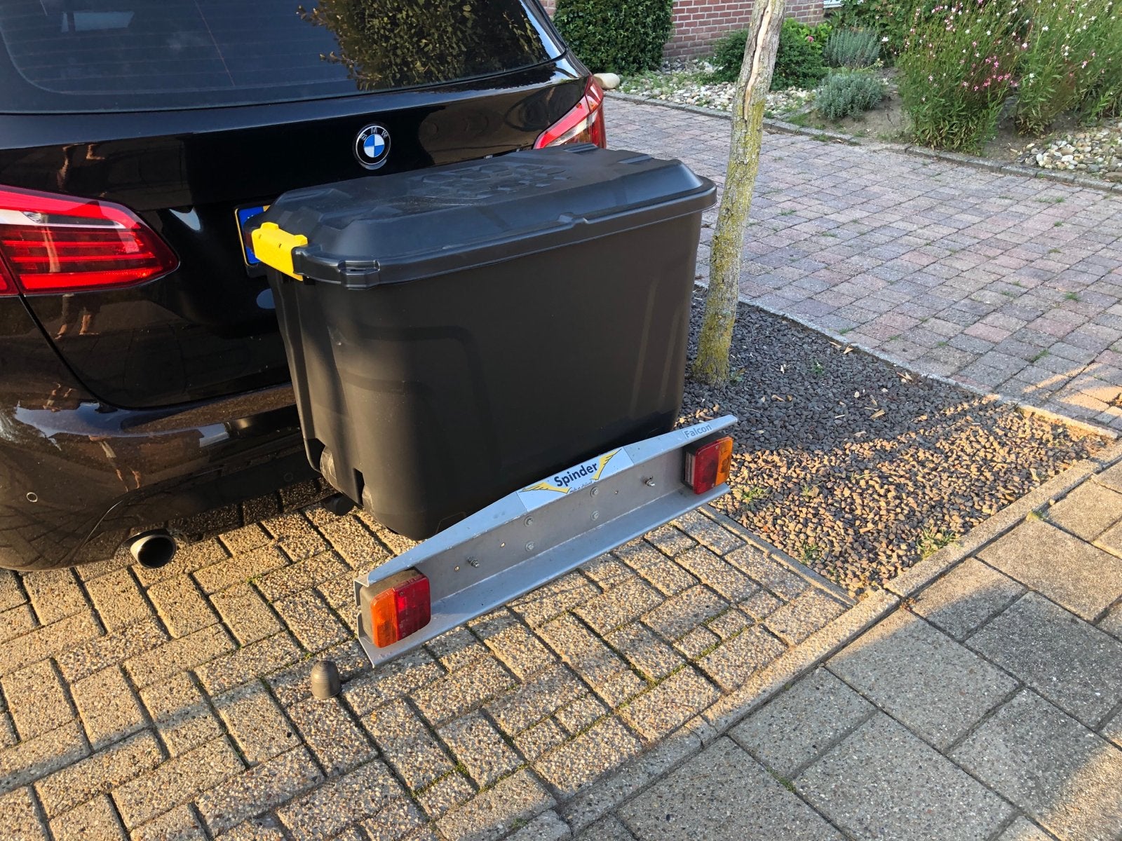 Bagagebox / Towbox 110 Ltr, Ophalen, Gebruikt