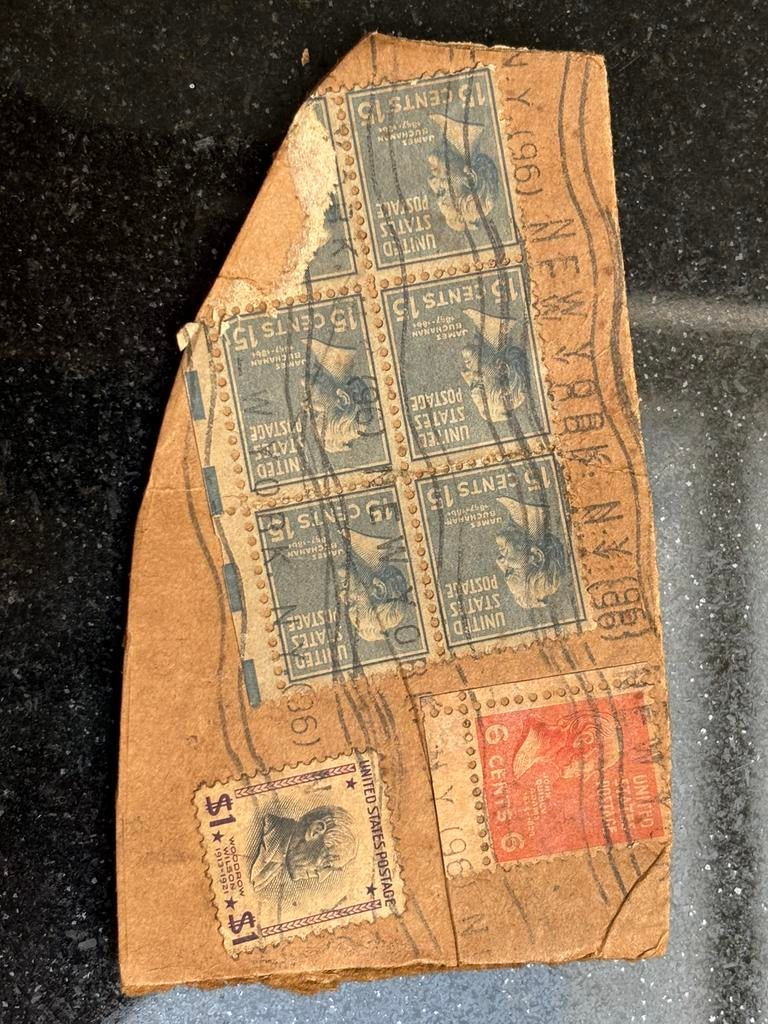 7 amerikaanse postzegels uit de presidential series van 1938, Postzegels en Munten, Ophalen of Verzenden, Noord-Amerika