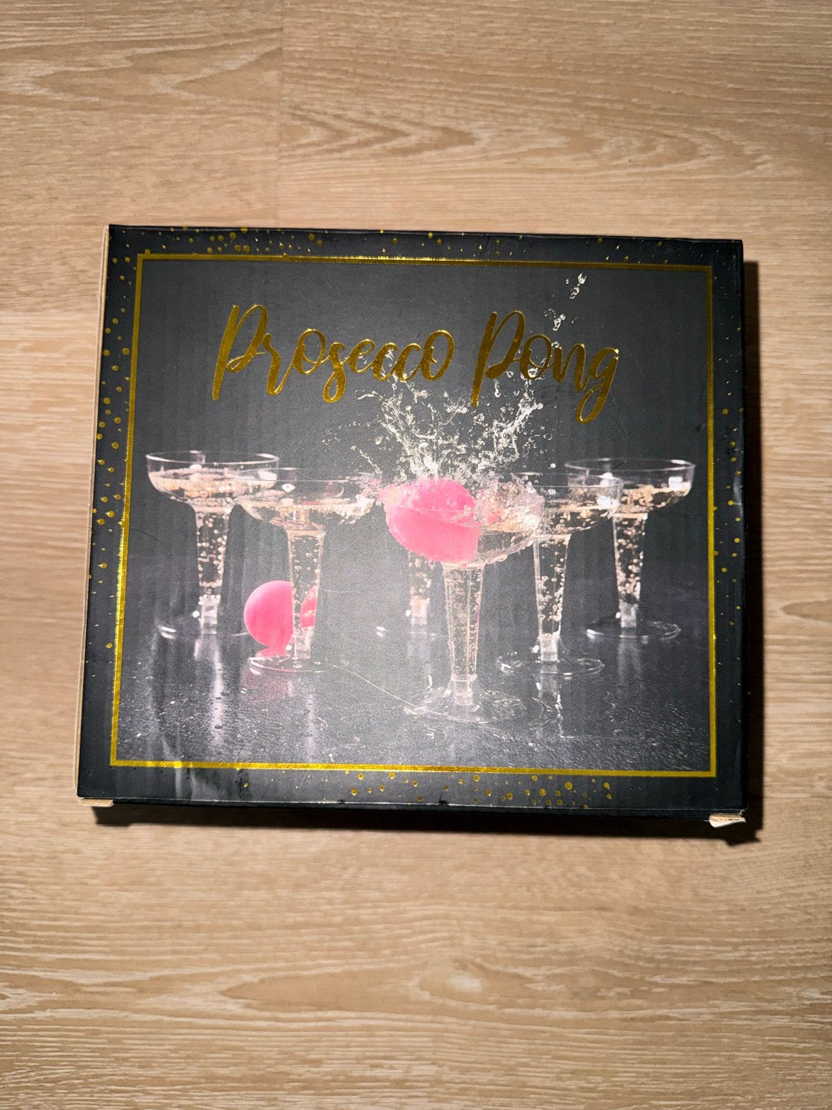 Prosecco Pong Spel - Compleet met Glazen en Ballen, Drie of vier spelers, Ophalen of Verzenden, Nieuw