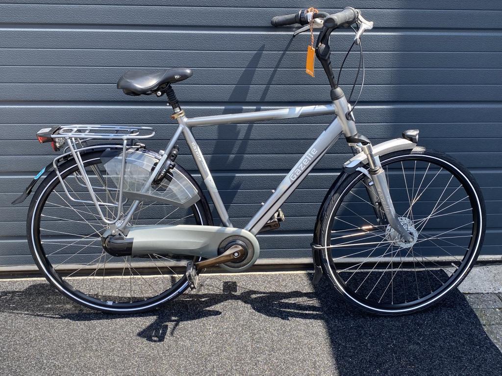 Gazelle orange c7 H53cm, Fietsen en Brommers, Fietsen | Heren | Herenfietsen, Ophalen, Gebruikt, Cleanbikes, Versnellingen