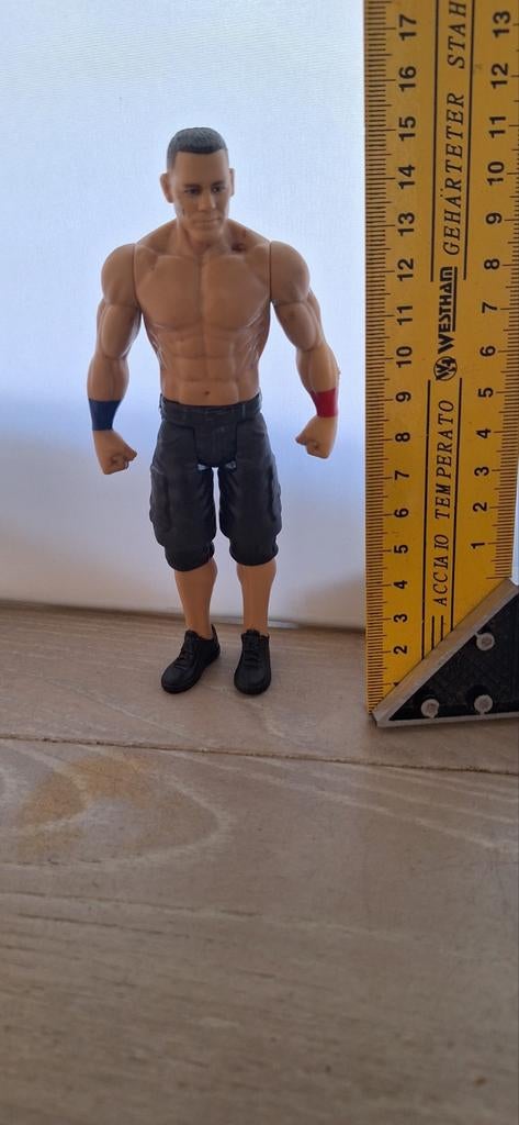 John Cena WWE poppetje Uit 2017 mattel (26426), ., Ophalen of Verzenden, Zo goed als nieuw, Mattel