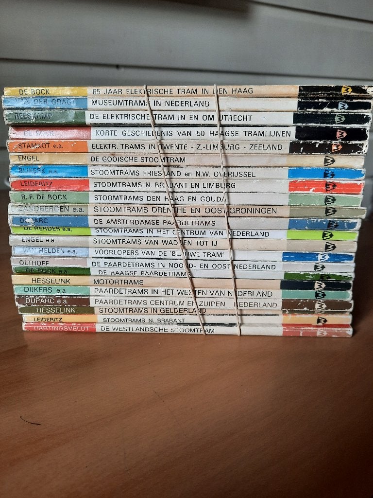 trams en tramslijnen, Ophalen, Trein, Boek of Tijdschrift