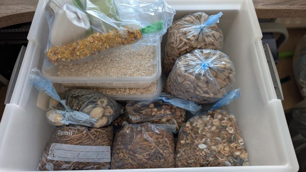 Rattenvoer science selective + veel snackjes/insectenmix enz, Dieren en Toebehoren, Ophalen, Knaagdier of Konijn