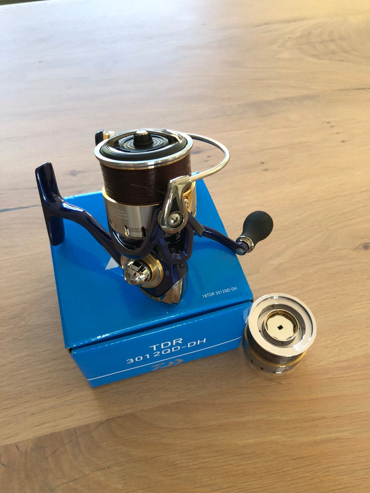 Daiwa TDR 3012QD - DH nieuwstaat, Ophalen of Verzenden, Zo goed als nieuw, Molen