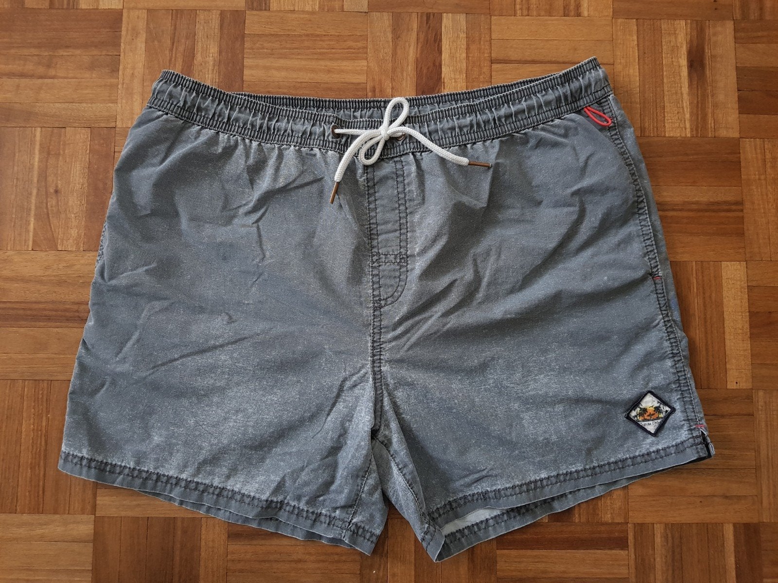 Grijze zwembroek cedarwood state medium maat m, Ophalen of Verzenden, Maat 48/50 (M), Grijs, Zwemshort