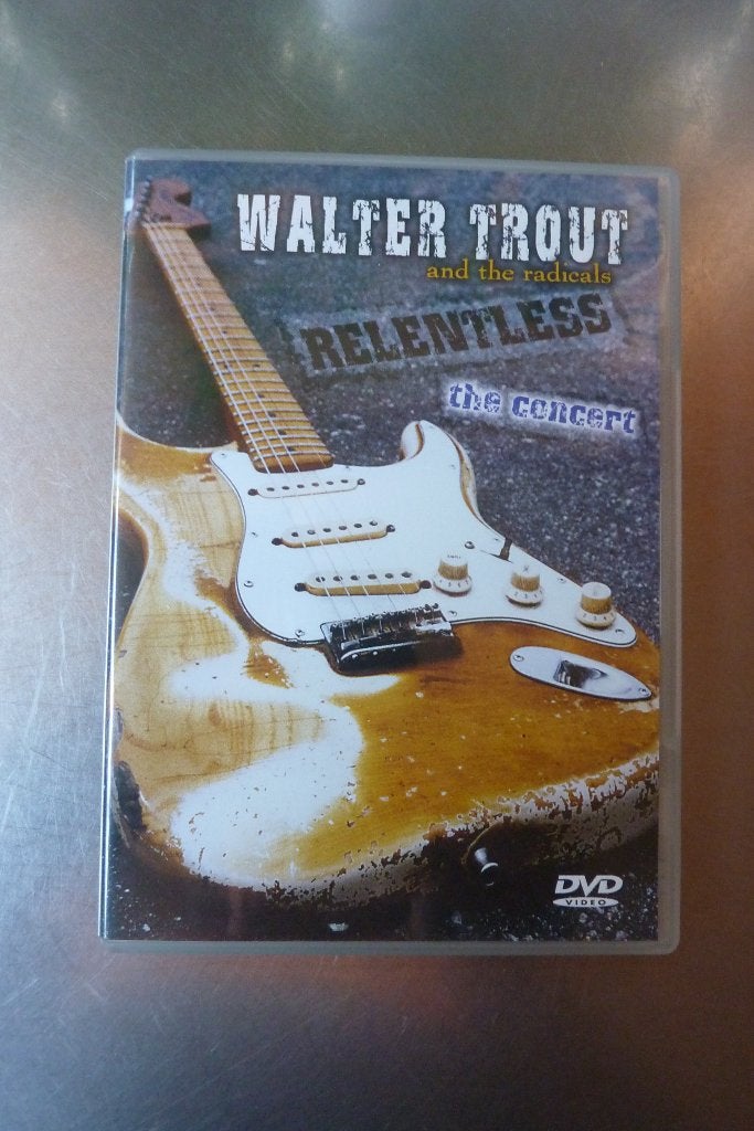 Walter Trout and the Radicals - Relentless, Alle leeftijden, Ophalen of Verzenden, Zo goed als nieuw, Concert