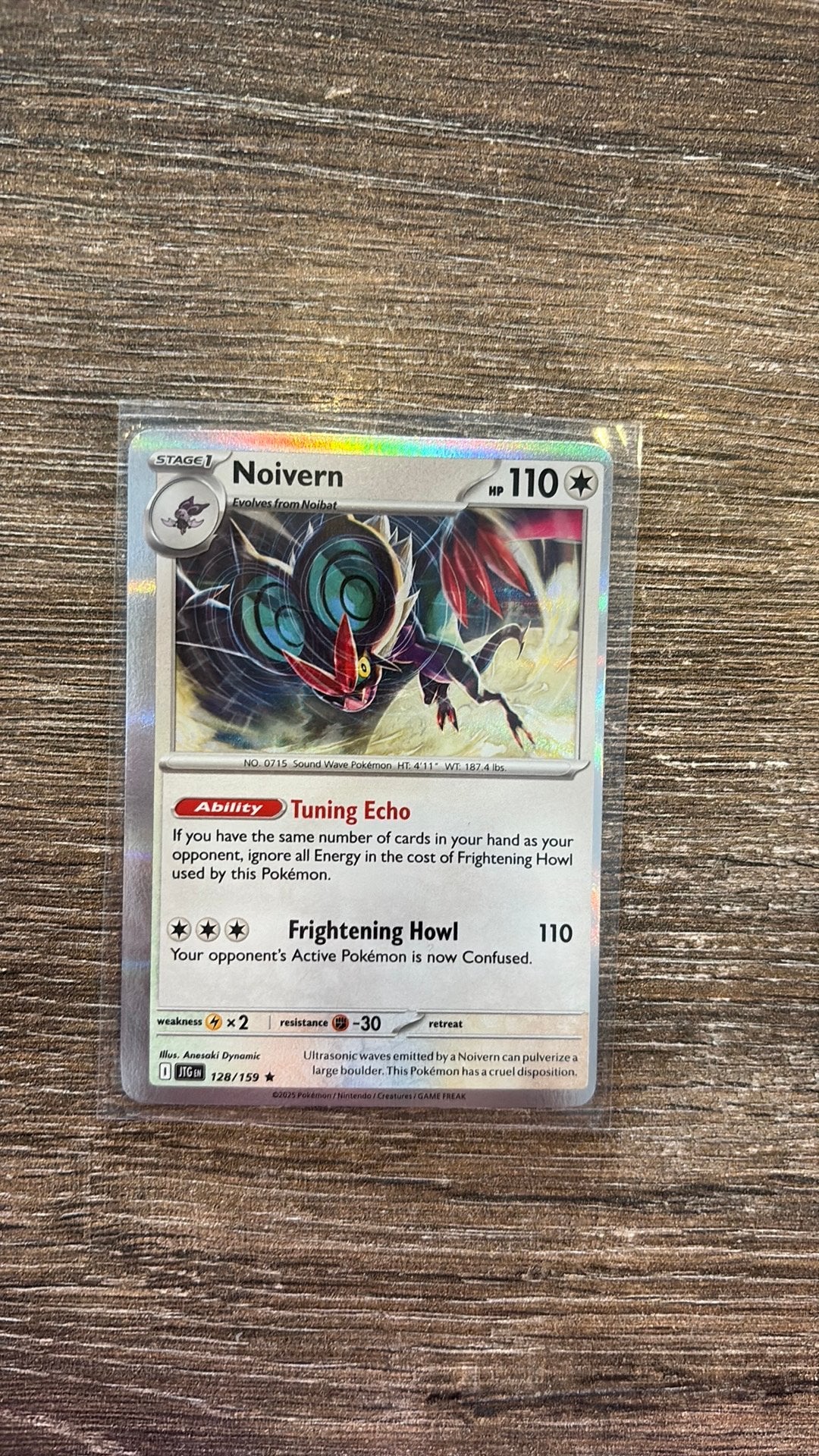 JTG Noivern 128/159 holo, Ophalen of Verzenden, Zo goed als nieuw