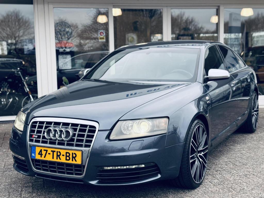 Audi S6 5.2 FSI V10 435pk Automaat QUATTRO, S6 Pro Line,Lede, Auto's, Automaat, 435 pk, Zwart, Blauw