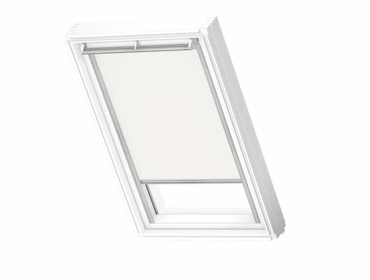 Luxe verduisterend rolgordijn voor Velux GGL UK08 dakramen, Rolgordijn, Verduisterend, 116 cm, Wit