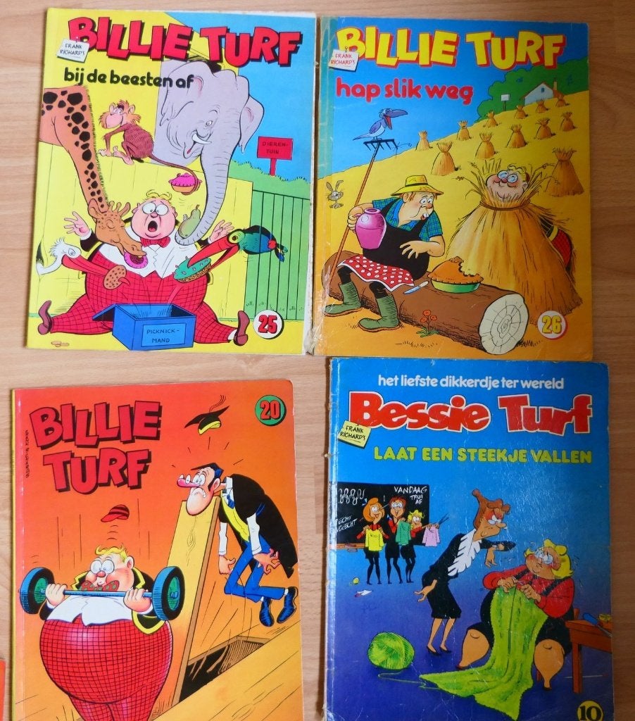 Billie Turf 7x boekjes, Gelezen, Diverse, Ophalen of Verzenden, Meerdere stripboeken