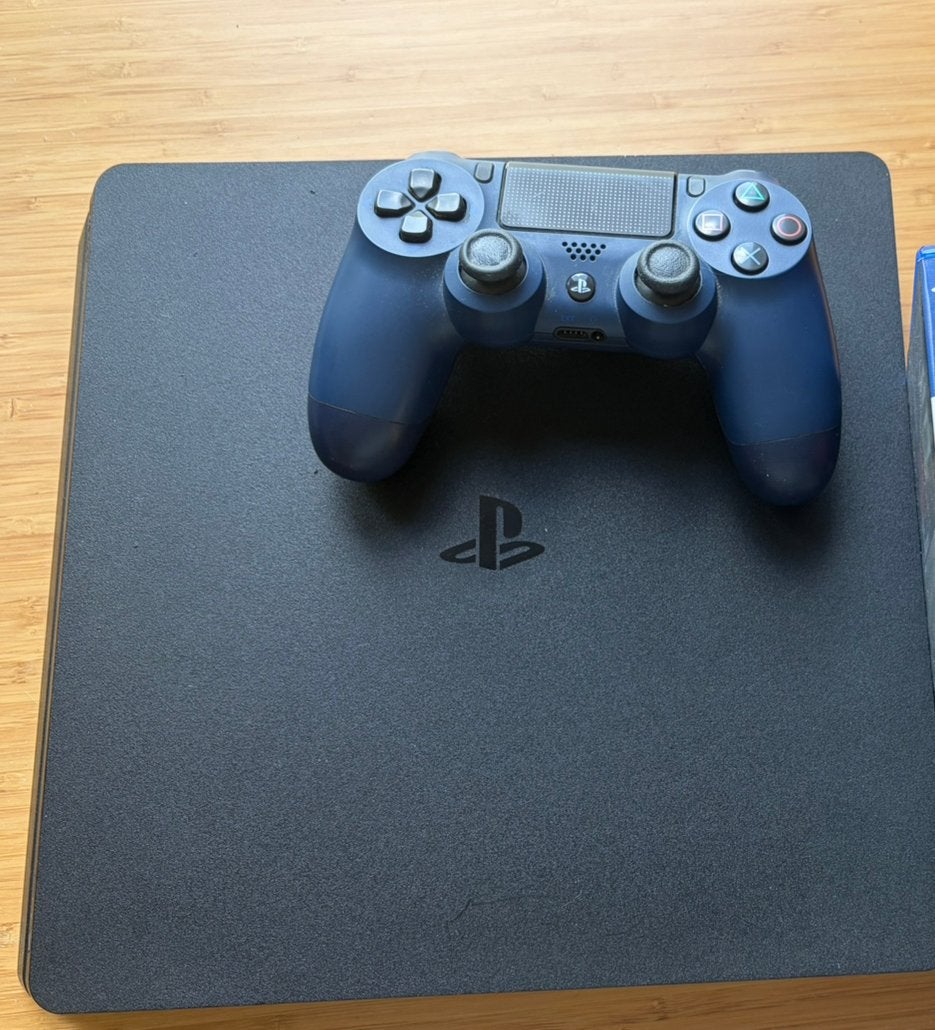 PlayStation 4 Slim / lees beschrijving, Ophalen, Met 1 controller, Original, 500 GB