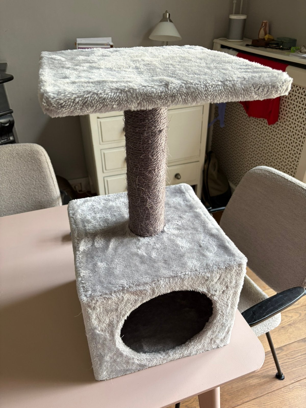 Kleine krabpaal NIEUW + los huisje, Dieren en Toebehoren, Ophalen, Zo goed als nieuw, Krabpaal