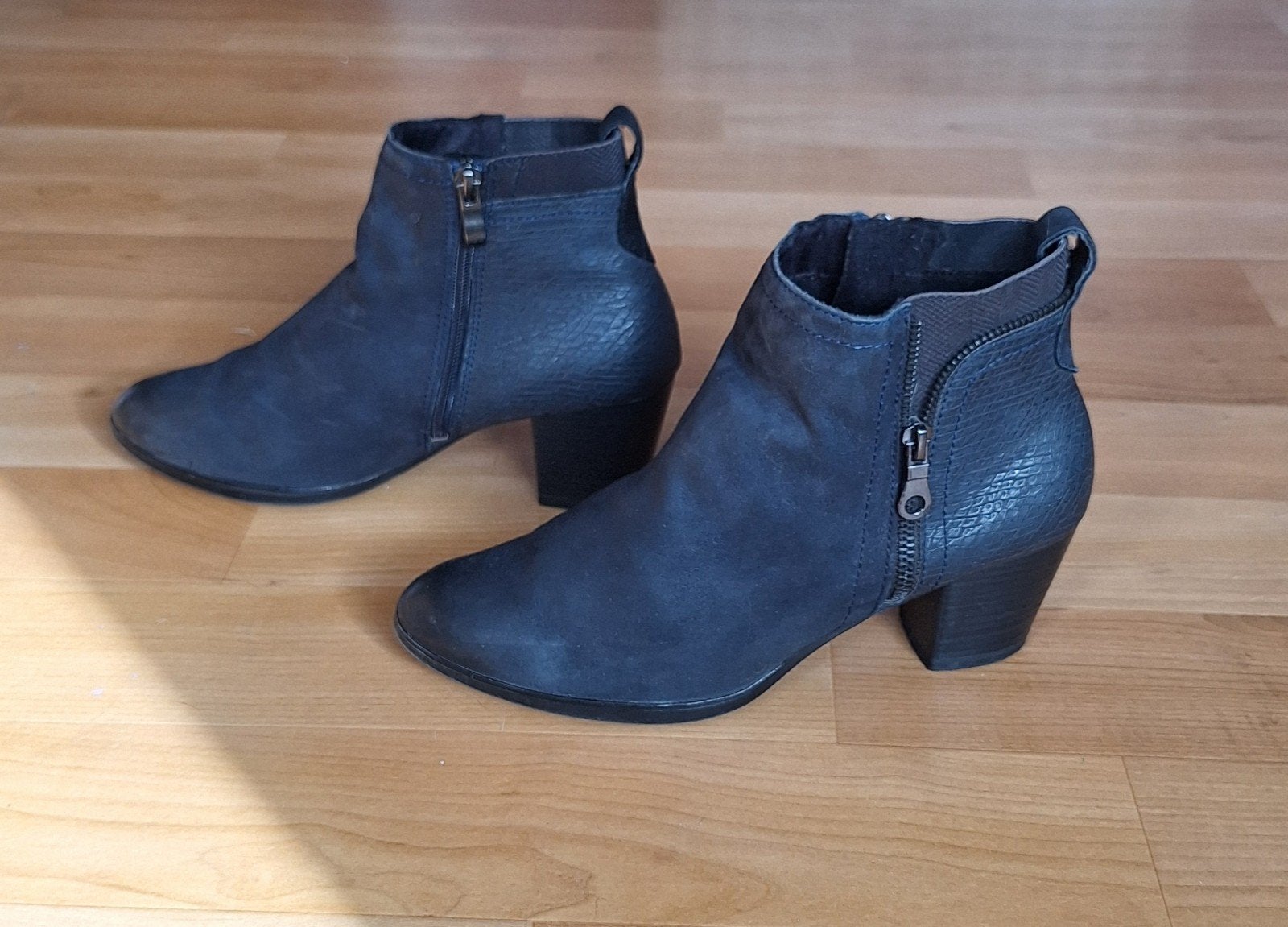 Marco Tozzi enkellaarsjes, maat 40., Blauw, Lage of Enkellaarzen, Marco Tozzi, Ophalen of Verzenden