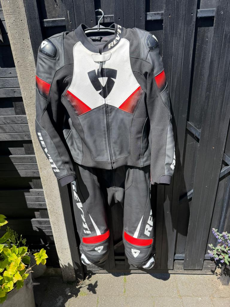 Te Koop REVIT! Lerenpak Size 56 2 delig, Motoren, Kleding | Motorkleding, Ophalen, Tweedehands, Heren, Combipak