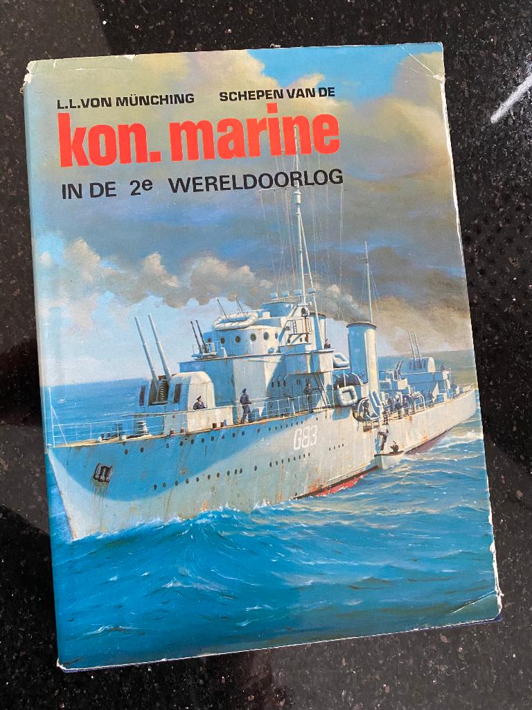 De schepen van de kon. marine in de 2e wereldoorlog, Verzamelen, Militaria | Algemeen, Ophalen of Verzenden, Marine, Nederland