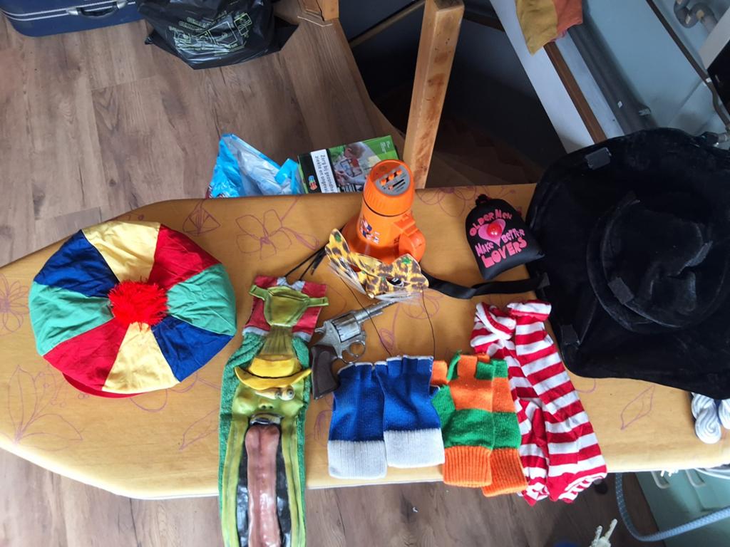 Carnavalskleding verschillende pakken, Ophalen, Gedragen, Maat 46/48 (XL) of groter, Carnaval