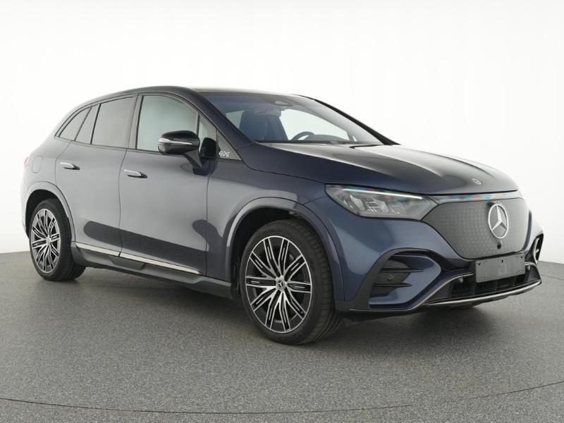 Mercedes-Benz EQE SUV 350 4Matic AMG Line 91 kWh Hyperscreen, Auto's, Mercedes-Benz, Automaat, Zwart, Leder, 570 min
