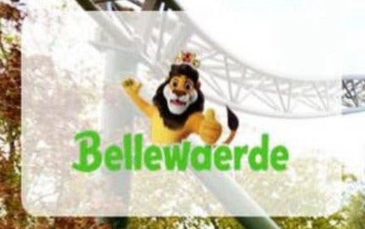 Bellewaerde Park x4, Drie personen of meer, Ticket of Toegangskaart