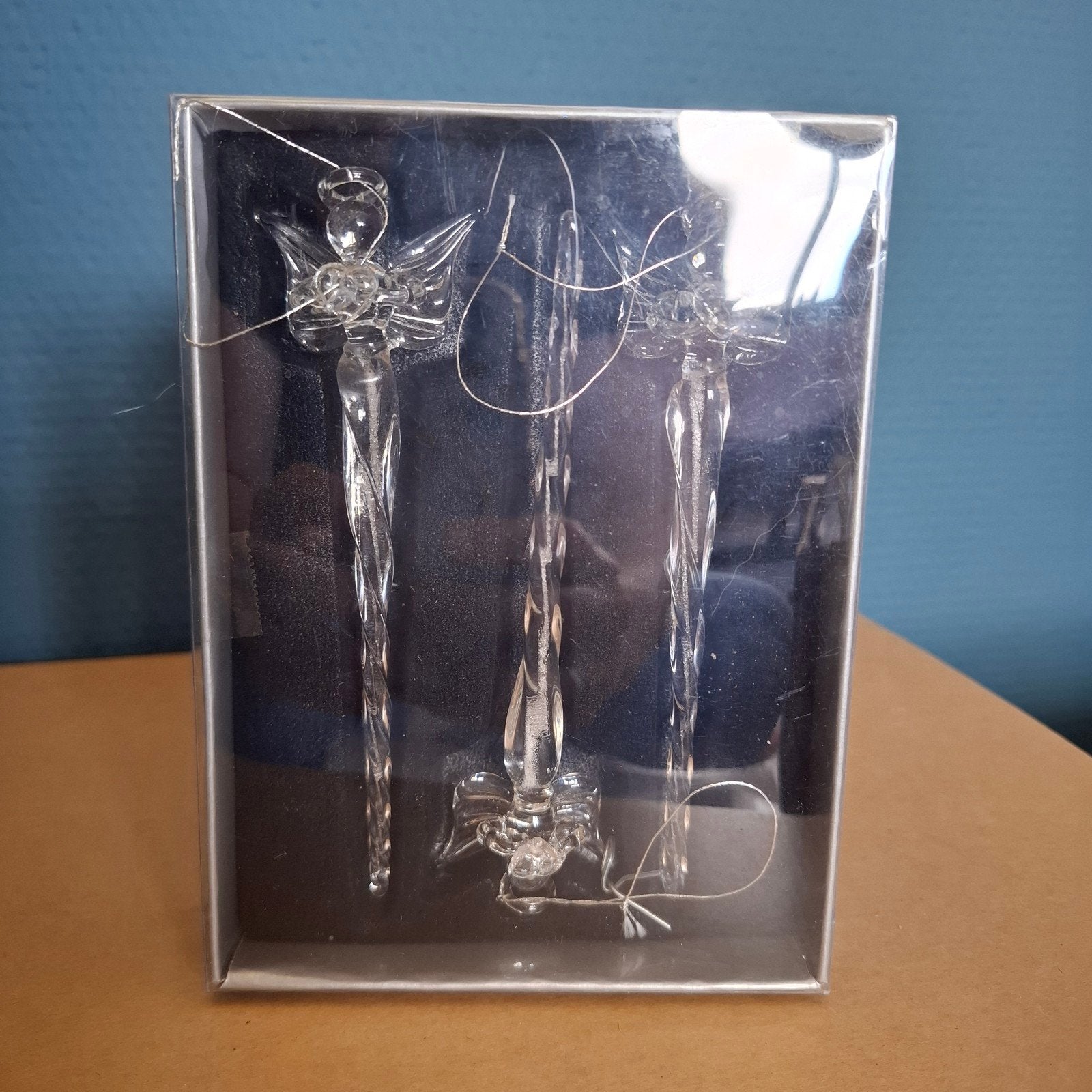 kerst engeltjes  , mondgeblazen glas, Ophalen