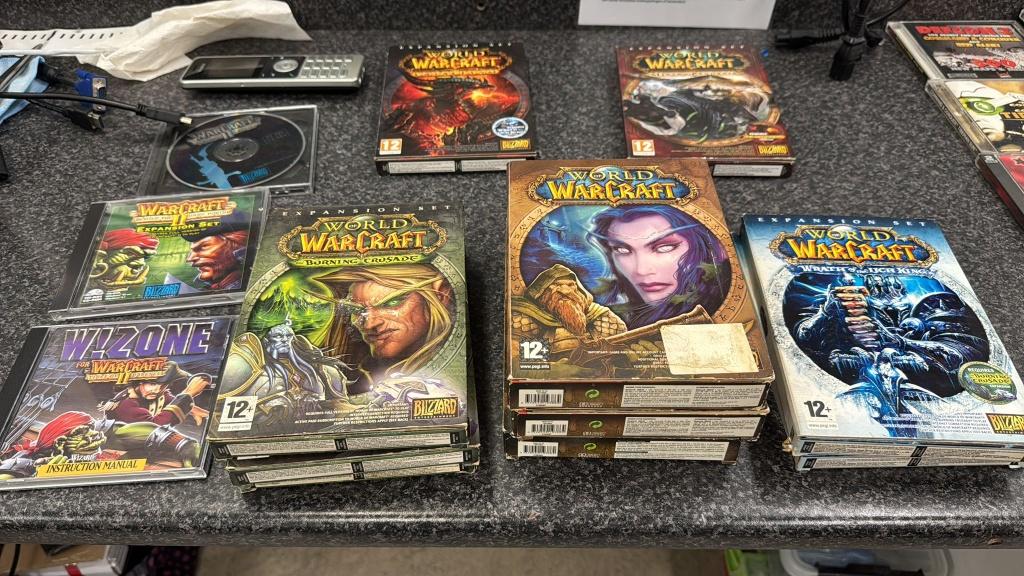Diverse world of warcraft spellen, Spelcomputers en Games, Games | Pc, Online, Gebruikt, 1 speler, Ophalen of Verzenden