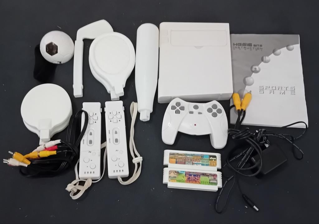 Retro HGS-16 Sports Game Console (16-bit), Ophalen of Verzenden, Met 2 controllers