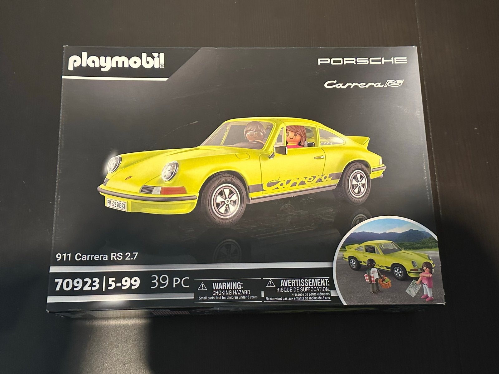 Playmobil Porsche 911 Carrera RS 2.7 (70923) nieuw, Ophalen of Verzenden, Nieuw